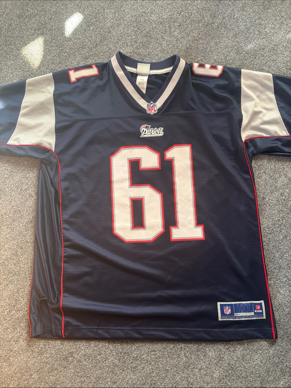 Men's New England Patriots NFL Jersey - Cannon - Size XL